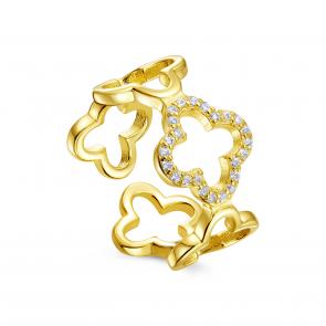 Серебряное кольцо KABAROVSKY с фианитом K1-7000-7987 фото