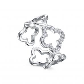 Серебряное кольцо KABAROVSKY с фианитом K1-7001-7900 фото