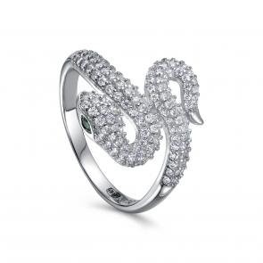 Серебряное кольцо KABAROVSKY с фианитом K1-7011-41400 фото