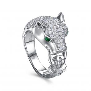 Серебряное кольцо KABAROVSKY с фианитом K1-9060-0100 фото