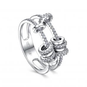 Серебряное кольцо KABAROVSKY с фианитом K1-9064-7900 фото