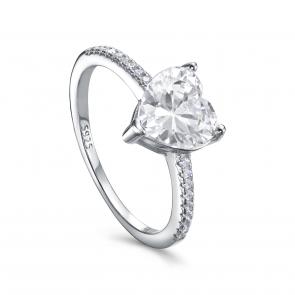 Серебряное кольцо KABAROVSKY с фианитом K1-9066-7900 фото