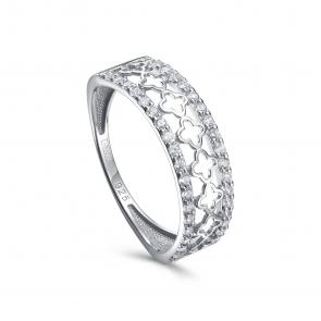 Серебряное кольцо KABAROVSKY с фианитом K1-9071/9-7900 фото