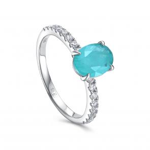 Серебряное кольцо KABAROVSKY с фианитом K1-9092-63000 фото