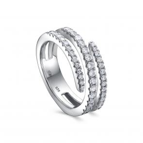 Серебряное кольцо KABAROVSKY с фианитом K1-9166-7900 фото