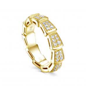 Серебряное кольцо KABAROVSKY с фианитом K1-9212-7931 фото