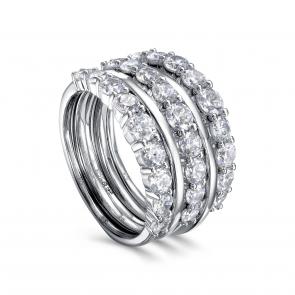 Серебряное кольцо KABAROVSKY с фианитом K1-9215-7900 фото