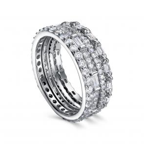 Серебряное кольцо KABAROVSKY с фианитом K1-9219-7900 фото