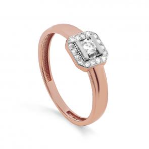 Золотое кольцо KABAROVSKY с бриллиантом K11-01455-1000 фото