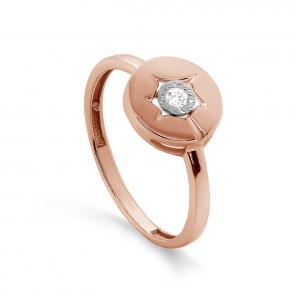 Золотое кольцо KABAROVSKY с бриллиантом K11-01467-1000 фото