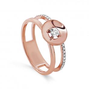 Золотое кольцо KABAROVSKY с бриллиантом K11-01604-1000 фото