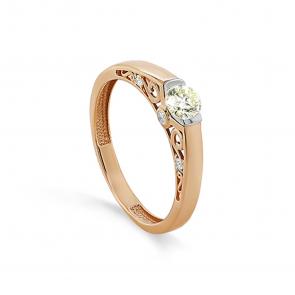 Золотое кольцо KABAROVSKY с бриллиантом K11-01645-9200 фото