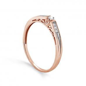 Золотое кольцо KABAROVSKY с бриллиантом K11-01731-1000 фото