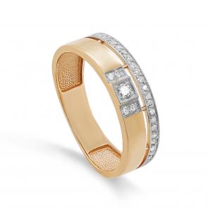 Золотое кольцо KABAROVSKY с бриллиантом K11-01907-1000 фото