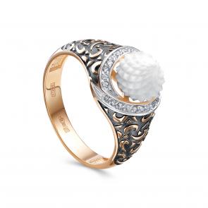 Золотое кольцо KABAROVSKY с бриллиантом K11-01939-13189 фото