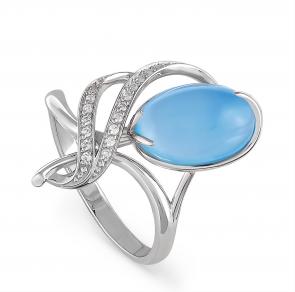 Серебряное кольцо KABAROVSKY с Swarovski K11-054-8000 фото