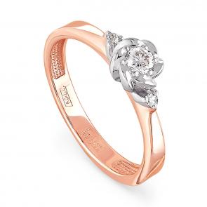 Золотое кольцо KABAROVSKY с бриллиантом K11-0767-1000 фото