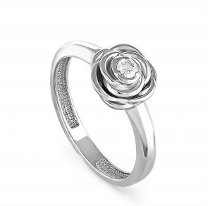Серебряное кольцо KABAROVSKY с фианитом K11-082-7900 фото