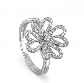 Серебряное кольцо KABAROVSKY с фианитом K11-095-7900 фото