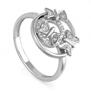 Серебряное кольцо KABAROVSKY с Swarovski K11-096-8100 фото