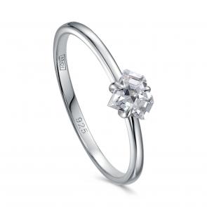 Серебряное кольцо KABAROVSKY с Swarovski K11-1001-8100 фото