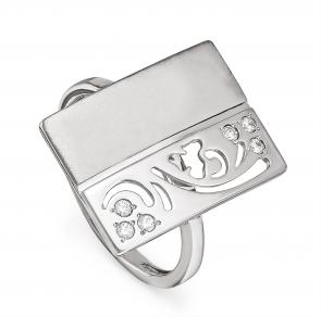 Серебряное кольцо KABAROVSKY с фианитом K11-109-7900 фото