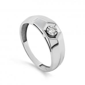Кольцо из белого золота KABAROVSKY с бриллиантом K11-11497-1000 фото