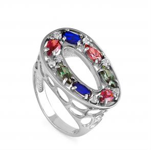 Серебряное кольцо KABAROVSKY с фианитом K11-118-0100 фото