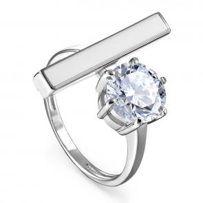 Серебряное кольцо KABAROVSKY с фианитом K11-185-7910 фото