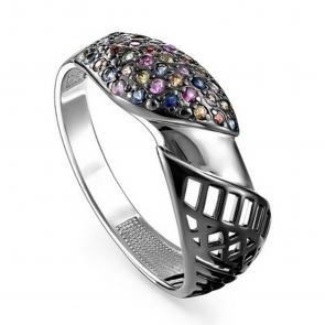 Серебряное кольцо KABAROVSKY с фианитом K11-206-0189 фото