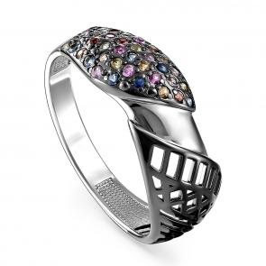 Серебряное кольцо KABAROVSKY с фианитом K11-206-7989 фото