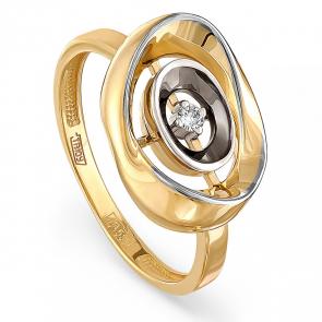 Кольцо из лимонного золота KABAROVSKY с бриллиантом K11-21002-1000 фото