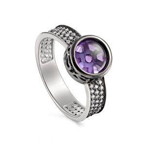 Серебряное кольцо KABAROVSKY с ситаллом K11-238-50289 фото