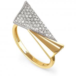 Кольцо из лимонного золота KABAROVSKY с бриллиантом K11-2778-1000 фото