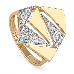 Кольцо из лимонного золота KABAROVSKY с бриллиантом K11-2923-1000 фото