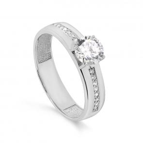 Серебряное кольцо KABAROVSKY с фианитом K11-296-7900 фото