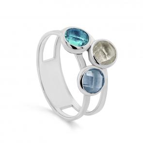 Серебряное кольцо KABAROVSKY с алпанитом K11-308-0100 фото