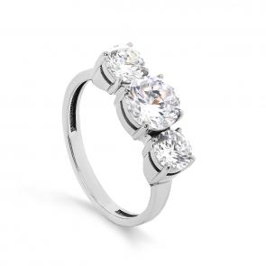 Серебряное кольцо KABAROVSKY с фианитом K11-387-7900 фото