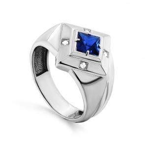 Серебряное кольцо KABAROVSKY с фианитом и шпинелью K11-434-8200 фото