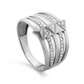 Серебряное кольцо KABAROVSKY с фианитом K11-443-7900 фото