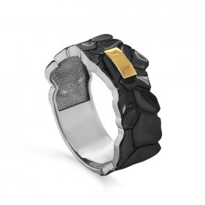 Кольцо из золочёного серебра KABAROVSKY K11-450-0081 фото