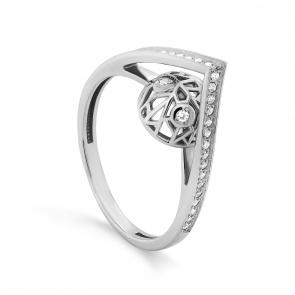 Серебряное кольцо KABAROVSKY с фианитом K11-453-7900 фото