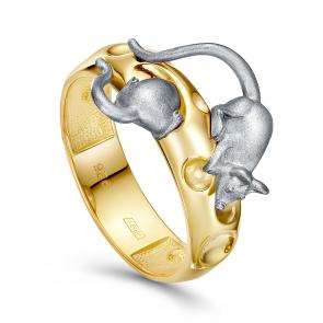 Кольцо из золочёного серебра KABAROVSKY K11-487-0087 фото