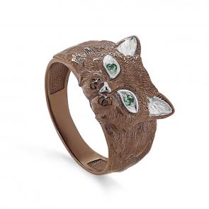 Серебряное кольцо KABAROVSKY с фианитом K11-499-40489 фото