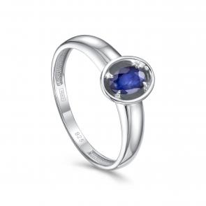 Серебряное кольцо KABAROVSKY с сапфиром K11-501-1100 фото