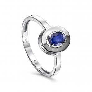 Серебряное кольцо KABAROVSKY с сапфиром K11-505-1189 фото