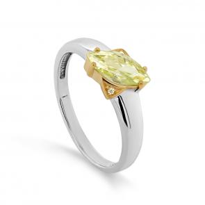 Серебряное кольцо KABAROVSKY с фианитом K11-514-40600 фото