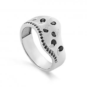 Серебряное кольцо KABAROVSKY с фианитом K11-517-41000 фото