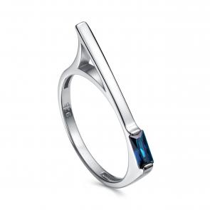 Серебряное кольцо KABAROVSKY с Лондон топазом K11-528-2300 фото