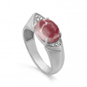 Серебряное кольцо KABAROVSKY с улекситом и фианитом K11-553-24400 фото